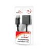 Gembird Displayport male to HDMI female adapter, 10cm, black, blister