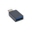 Akyga AK-AD-54 USB-C / USB 3.0 OTG adapter fekete (AK-AD-54)