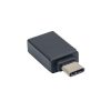 Akyga AK-AD-54 USB-C / USB 3.0 OTG adapter fekete (AK-AD-54)