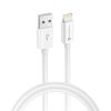 Forcell USB Type-C - Lightning kábel, 1m, 2.4A, PD12W, MFI engedélyes, fehér