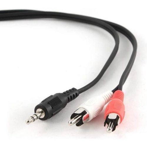 Gembird Cablexpert audio kábel Jack 3,5mm Male --> 2x RCA (CINCH) Male 5m /CCA-458-5M/