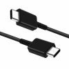 Gyári Samsung EP-DX510JBEGEU USB Type-C - Type-C kábel, 180cm, 5A, fekete