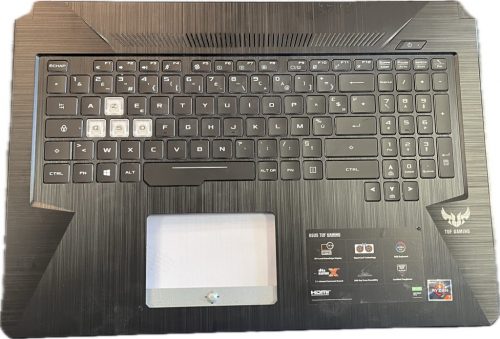 Asus TUF FX705GD Francia háttér-világításos használt billentyűzet modul