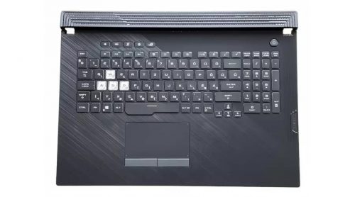 Asus ROG Strix Gaming G731G G731GU G731GT GL731GU GL731GT gyári új fekete magyar billentyűzet modul háttérvilágítással és touchpaddal