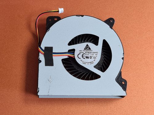 AS33B - CPU hűtő ventilátor ROG G750 G750J G750JH G750JM G750JS G750JW G750JX (AB07512HX26DB00)