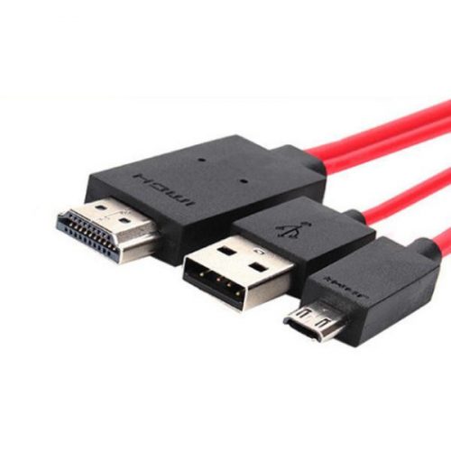 MHL - Micro Usb adapter (MicroUSB-USB-HDMI átalakító)