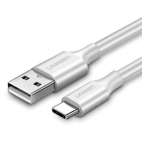 UGREEN USB–USB-C kábel, QC3.0, 0.25m, fehér (60119)