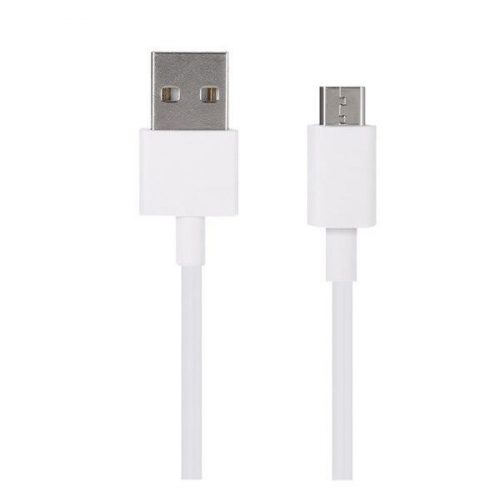 XIAOMI adatkábel és töltő (USB - microUSB, 80cm) FEHÉR